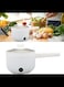 Radiotronics Electric Hot Pot, Portable, Single Layer Electric Cooker Mechanical Switch with Power Cord for Kitchen Plug 220V