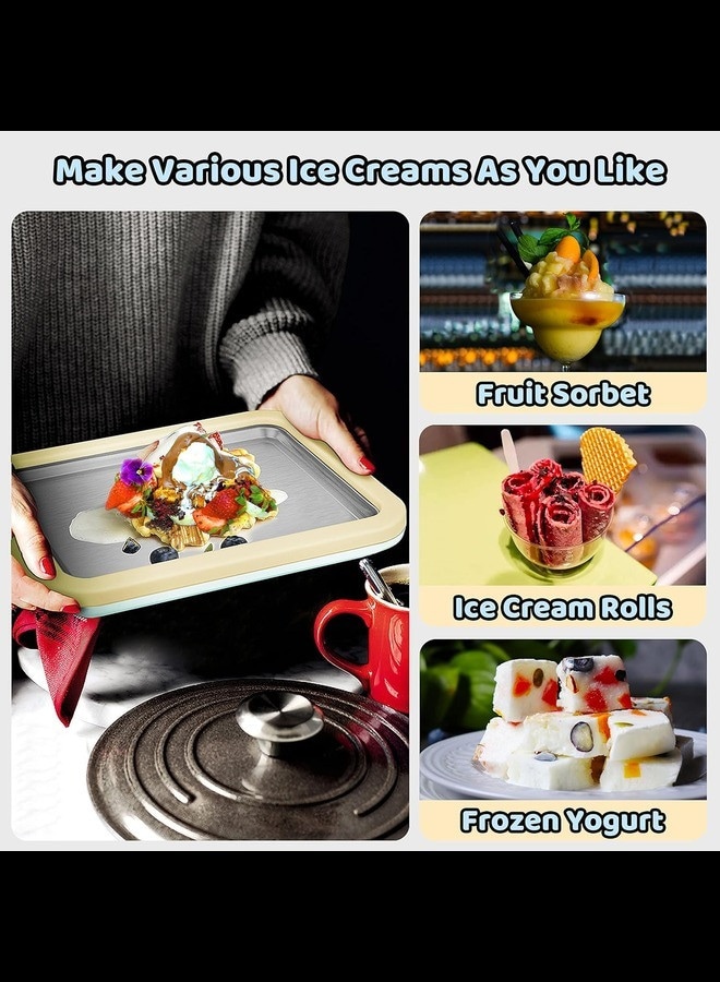 ice cream making plate machine
