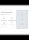 Smart Wall Switch 100 240V, Glass Light Control Panel, Voice APP Remote Control Switch for Home,Switch