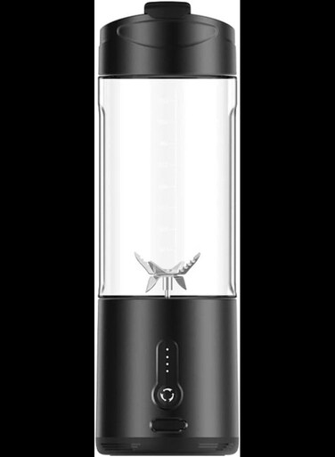 Blender Cup Portable Blender Cup USB Electric Fruit Juicer Rechargeable Juice Mixer 530ml with 6 Blades for Outdoor Sports Travel Camping