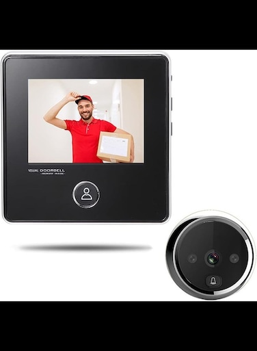 Radiotronics 3.0 Inch Digital Door Viewer, 120 Degree Peephole Camera, IR Night Vision Peephole Viewer Doorbell Security Door Viewers for Home Safe