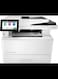 All-in-One Wired Monochrome Laser Printer, White - Print Scan Copy Fax, Auto Duplex Printing, 50-Sheet ADF