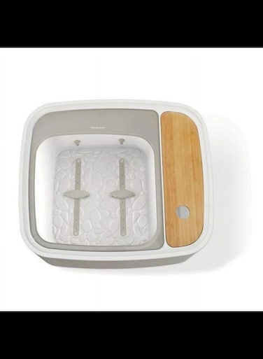 Radiotronics Portable Foot Spa Massager,Foot Bath with Heat,Infrared Relieve and s Compression Massager for Foot Pain for Kids