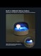 Moon Lamp, USB 3 Modes Night Light, Cute Lunar Lamp, Safe Moonlight Night Light, Durable Ambient Moonlight, Portable Touch Control