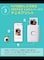 Instax PAL Digital Camera (White, Including SD Card &amp; Adapter Set) with Enhanced Connectivity Features for Seamless Sharing and Printing Experiences