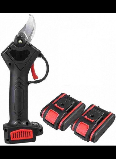 Radiotronics Portable Electric Pruning Saw Mini Electric Chain Saw One-Hand Professional Cordless Electric Pruning Shears Cordless Electric Chainsaw Tree Branch Pruner Garden Tool