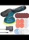 Radiotronics Electric Auto Polishing Machine Electric Polishing Machine Cordless Eccentric Car Polisher 8 Gears of Speeds Adjustable Electric Auto Polishing Machine
