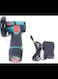 Brushless Cordless Angle Grinder, 12V 19500rmp Mini Grinding Machine Power Tool Rechargeable Polisher Angle Grinder Cutter Grinding Machine