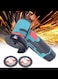 Brushless Cordless Angle Grinder, 12V 19500rmp Mini Grinding Machine Power Tool Rechargeable Polisher Angle Grinder Cutter Grinding Machine