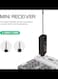 Wireless Microphone System Audio Dual Cordless Dynamic Handheld Mic with Rechargeable Receiver, for Karaoke Singing, Wedding, DJ, Party, Speech, 200ft (VP-02)