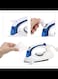 All New Travel Steam Iron with Foldable Handle Compact and Lightweight (15 x 7.5 x 9.5 cm, Multi Color)
