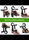 Hand Grip Strengthener, Grip Strength Trainer, 22-132 Lbs Adjustable Resistance Forearm Exerciser Workout for Rehabilitation Athletes Climbers Musicians