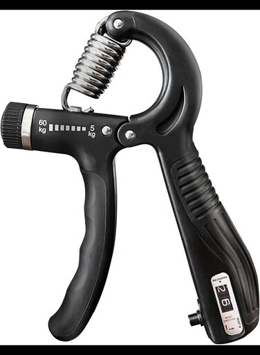 Hand Grip Strengthener, Grip Strength Trainer, 22-132 Lbs Adjustable Resistance Forearm Exerciser Workout for Rehabilitation Athletes Climbers Musicians