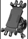 Bike Bicycle Motorcycle Mobile Phone Holder Mount Universal 360 Degree Adjustable Rotation Compatible With Iphone, Samsung Galaxy, Huawei And More