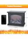 Fireplace Lanterns Decorative,Small Fake Fireplace,Flame Effect LED Fire Lamp,Battery Operated USB Charge Portable Fireplace,Indoor Outdoor Christmas Decoration