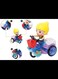 Stunt Tricycle Bump and Go Toy with 4D Lights, Dancing Toy, Battery Operated Toy Plastic for Boys Girls