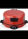 Premium Roti Maker with 1800W Power, Non-Stick Coating, Indicator Lights, and Automatic Temperature Control, 1800.0 Watt NL-RM-4979-RD Red
