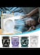 Air Conditioner Portable Portable Conditioner Fan, Mini Evaporative Cooler (Black Color) LED Light on Clearance