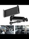 Car Headrest Tablet Mount, Backseat Seat Universal Tablet Cell Phone Holder 360&deg; Swivel Rotating Angle Adjustable StretchableBlack