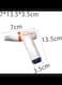 Radiotronics Wireless Ion Hair Dryer 2100W Travel Hair Dryer, 3 Heat & 2 Separate Fan Levels, Hair Dryer Rechargeable for Hairstyle, 1 Orange White