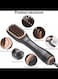 3 in 1 Hair Dryer and Styler Professional One Step Hot Air Brush Hair straightener Comb 1200W 3 Speeds