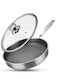 Non Stick Frying Pans - Frying Pans Nonstick - Nonstick Frying Pan - Stainless Steel Pan With Lid - Stainless Steel Frying Pan With Lid