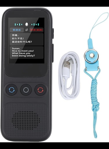 Language Translator Device, 138 Languages Two Way Real Time Online Translation, 2.0 Inch Touchscreen AI Voice Translator