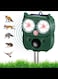 Solar Animal Repeller, Ultrasonic Repellent, Motion Detection, LED Flashing Light, Dog, Cat Repellent, Squirrel, Skunk, Rabbit, Rodent, Fox, Deer, etc.