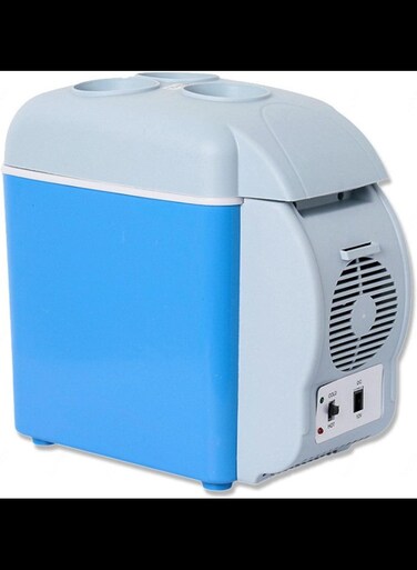 Portable Car Fridge, Portable Cooler and Freezer, 7.5 Liter Mini Car Fridge Freezer