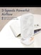 Table Oscillating Tower Fan, Portable Desk Fan with 3-Speed Options, Personal Sharable Quiet Table Fan for Home Office Desktop Bedroom, 12.6 inch