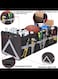 Large Collapsible Trunk Organizer with Multi Pockets, 3 Compartments Storage Organizer for Car, SUV, Minivan, Reinforced Handles