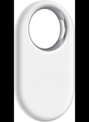 Smart Tag 2 (2023) Bluetooth + UWB, IP67 Water and Dust Resistant, Findable via App, 1.5 Year Battery Life -, Includes Carrying Pouch (White)