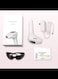 Laser Hair Removal, Permanent Hair Remover on Face and Body with Safe and Effective IPL Technology, for Men and Women, White