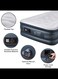 18 inch Double High Twin Air Mattress with Built in Pump for Guests Inflatable Mattress with Electric Pump Elevated Airbed