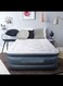 18 inch Double High Twin Air Mattress with Built in Pump for Guests Inflatable Mattress with Electric Pump Elevated Airbed