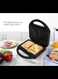 750 Watt Non-Stick Coated Plates Sandwitch Maker_Black &amp; Grey