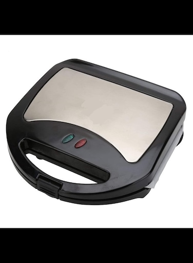 750 Watt Non-Stick Coated Plates Sandwitch Maker_Black &amp; Grey