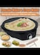 Electric Crepe Maker, Pancake Crepe Maker 900W Electric Crepe Maker Griddle 30cm Nonstick Grill Pan Adjustable Temperature Control for Home