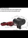 Automotive USB Charging Socket Motorcycle Handlebar Power Outlet Dual USB Vehicle Adapter for Journeys, Biking, Camping