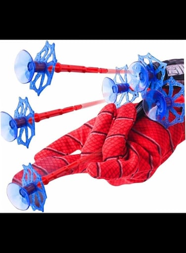 Spider Web Shooter, Wrist Launcher Toy, Funny Children Educational Toys, Spider Gloves Man Cosplay Gift for Kids