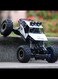 Radiotronics Mini Alloy Dirt Drift Remote Controlled Rock Car RC Monster Truck, with Gun Remote