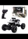 Radiotronics Mini Alloy Dirt Drift Remote Controlled Rock Car RC Monster Truck, with Gun Remote