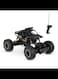 Radiotronics Mini Alloy Dirt Drift Remote Controlled Rock Car RC Monster Truck, with Gun Remote