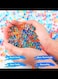 50000 Water Gel Bullets, Crystal Water Bomb, Gel Soil Water Stress Relief Crystal Beads, Jelly Water Gems Vase Filler For Gel Splatter &amp; Home Decor (Multicolor)
