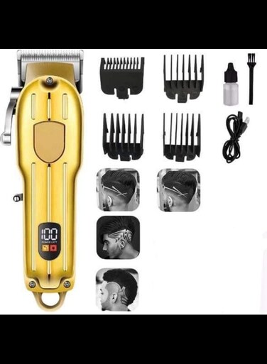 LED Display Rechargeable Hair Clipper