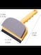2 in 1 Portable Double Sided Glass Cleaning Brush, Window Washing Equipment Sponge Wiper Automobile Wiper, Scrubber for Car &amp; Household (Green), 19x11.5cm