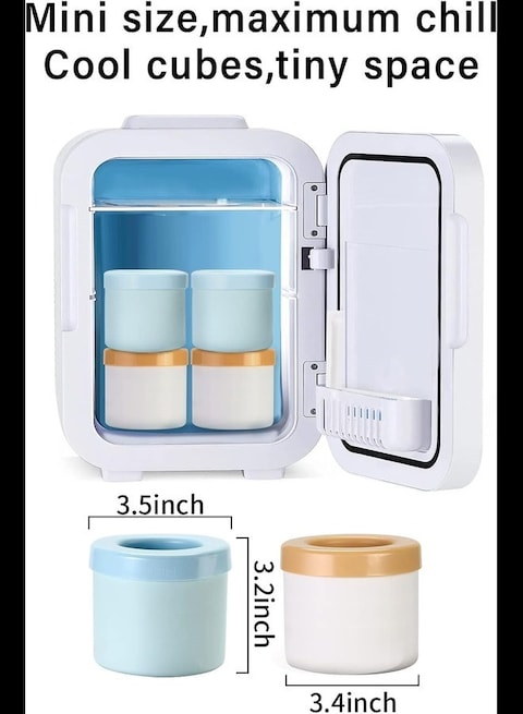 Radiotronics Ice Cube Trays 2PCS,Silicone Ice Cube Molds, crushed ice maker cup,Cylinder Ice Cube Maker Cup,Easy Release Ice Cup,Holds to 60 Ice Cubes Portable Ice Bucket Mold