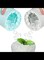 Radiotronics Ice Cube Trays 2PCS,Silicone Ice Cube Molds, crushed ice maker cup,Cylinder Ice Cube Maker Cup,Easy Release Ice Cup,Holds to 60 Ice Cubes Portable Ice Bucket Mold