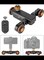 Radiotronics Dolly Motorized Slider Camera with Remote Control, Slider Electric Rail Screw 1/4 "to 3/8" 3 Speed Adjustable, Portable Electric Slider Track