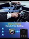 Bluetooth 5.3 FM/AUX Bluetooth Car Adapter, 3 Ports PD&amp;QC 3.0 FM Transmitter for Car, Radio Bluetooth Receiver for Car HD Calling and Enjoy Music